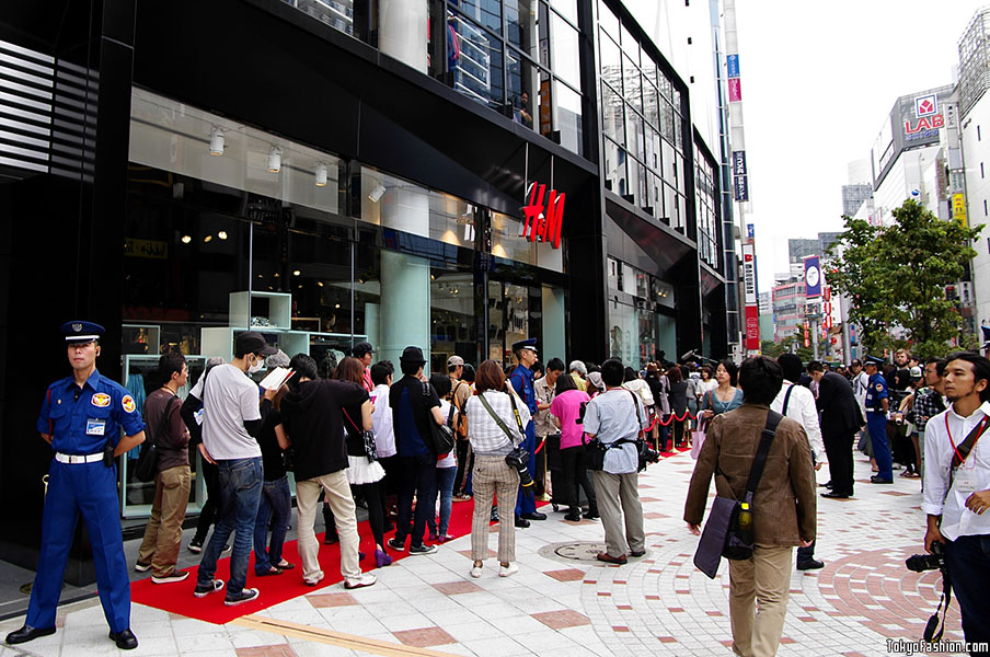 Khai trương cửa hàng H&M tại Shibuya Japan