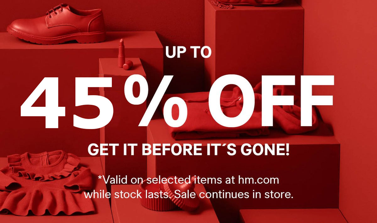 Code HM off 45 Code HM off 40 Mai Order Auth